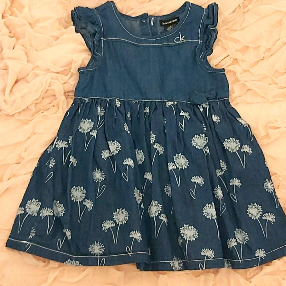CK denim dress NEW